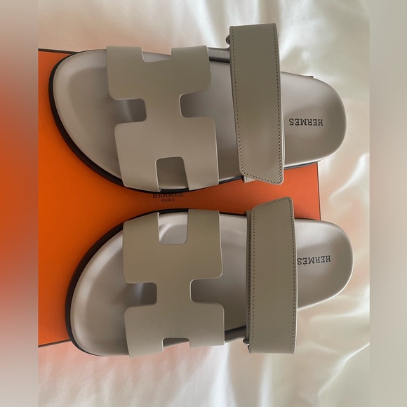 Hermes Shoes - BRAND NEW BEIGE CHYPRE HERMES SANDAL.